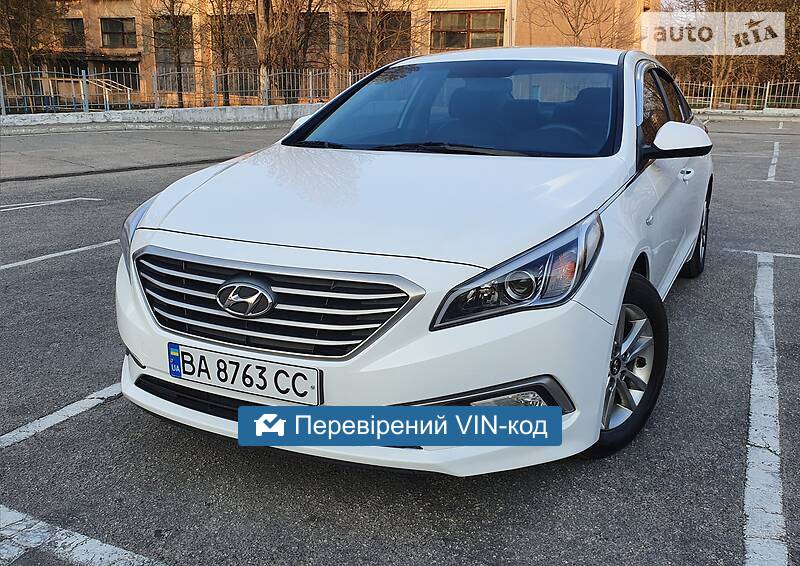 AUTO.RIA – Продам Hyundai Sonata 2016 газ 2.0 седан бу в Кропивницком, цена 12200 $