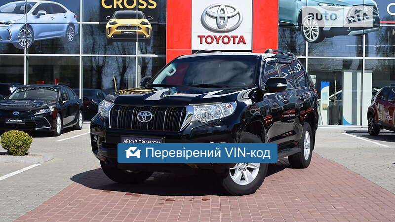 AUTO.RIA – Продам Тойота Ленд Крузер Прадо 2018 дизель 2.8 универсал бу ...