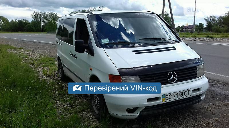 AUTO.RIA – Продам Mercedes-Benz Vito пасс. 1998 дизель 2.3 минивэн бу в Тысменице, цена 3700 $